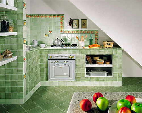 Možnosti dekoracije kuhinjskih sten